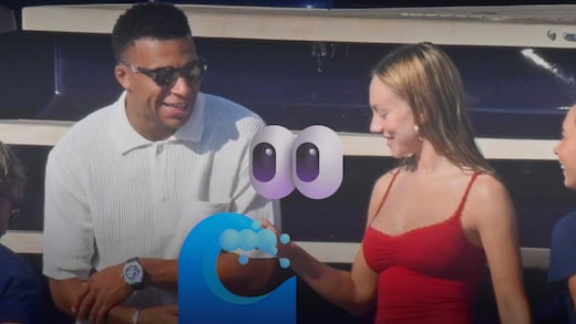 La inesperada aparición de Ester Expósito en las vacaciones de Kylian Mbappé