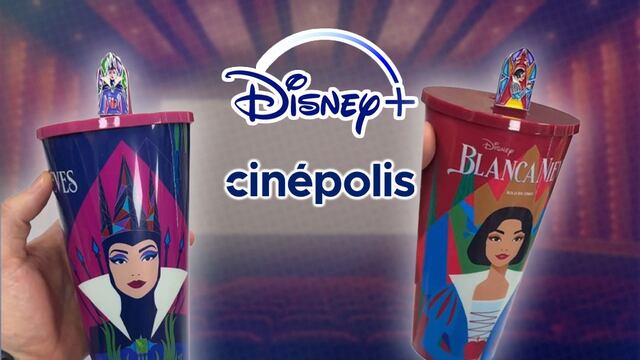 Vasos de Blancanieves en Cinépolis