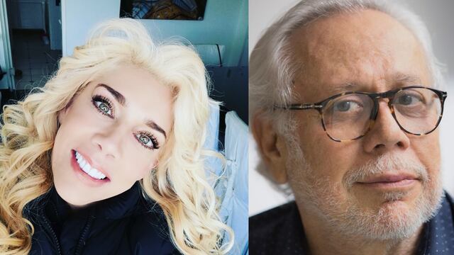 Cinthia Klitbo y Luis de Llano