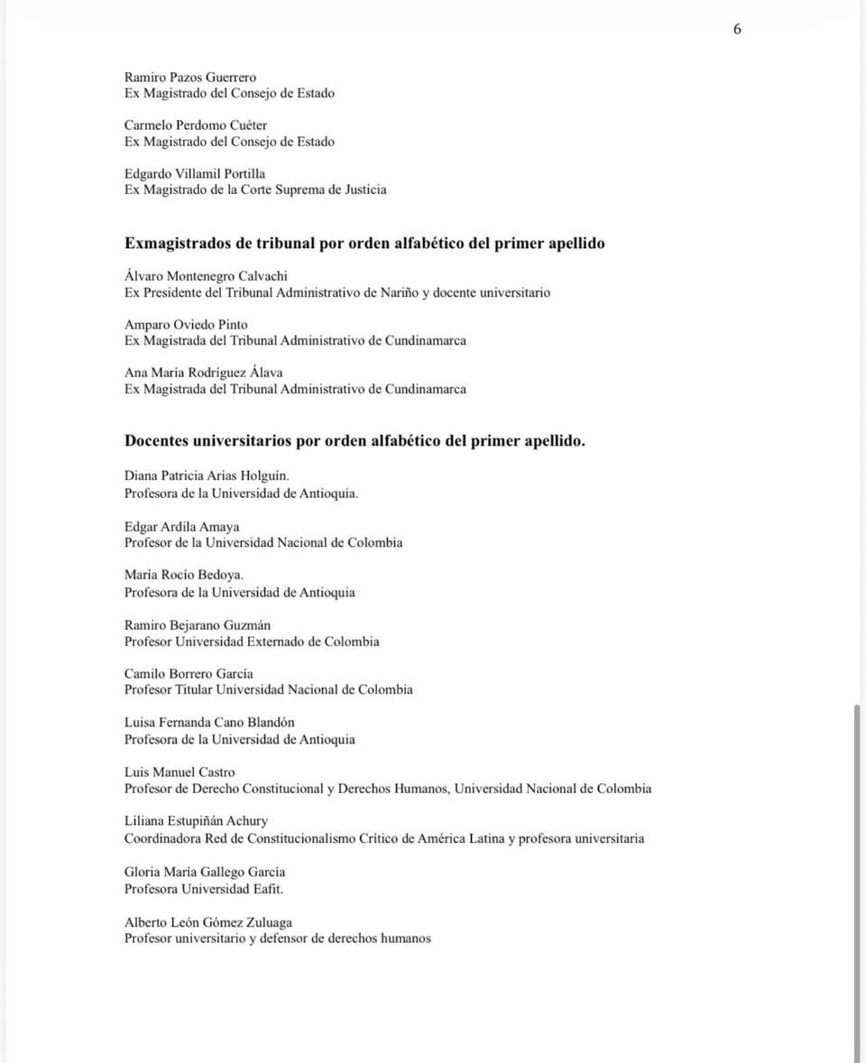 Magistrados emiten documento advirtiendo de la nacionalidad estadounidense de Abelardo de la Espirella en caso de asumir la presidencia de Colombia
