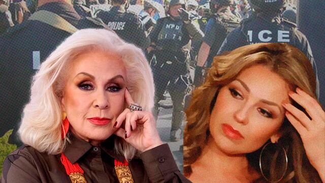 Laura Zapata revela si le preocupa la situación de Thalía por redadas en EU