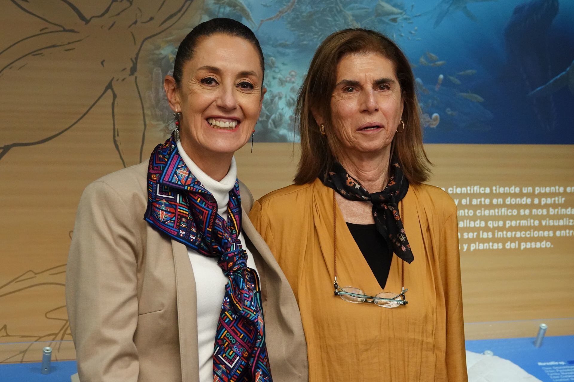 Claudia Sheinbaum y su madre Annie Pardo