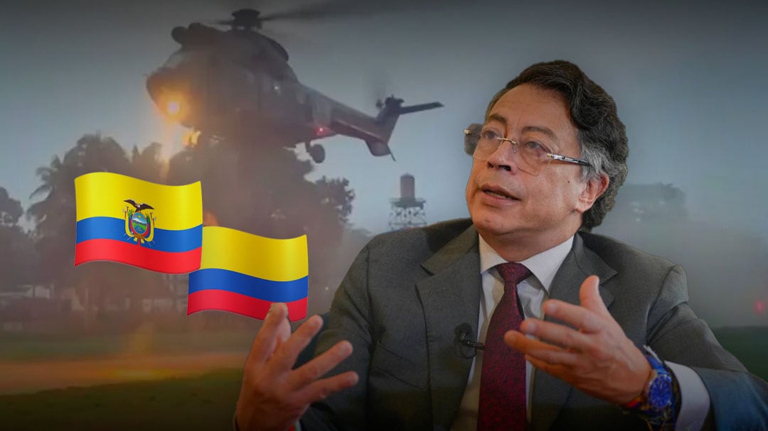 Tensión regional: Petro acusa bombardeos desde Ecuador contra Colombia