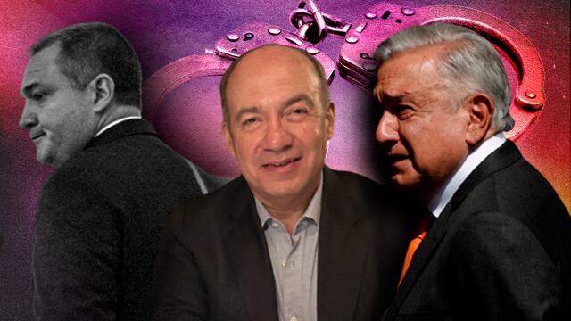AMLO pide a Felipe Calderón que deje el silencio y se entregue por caso Genaro García Luna