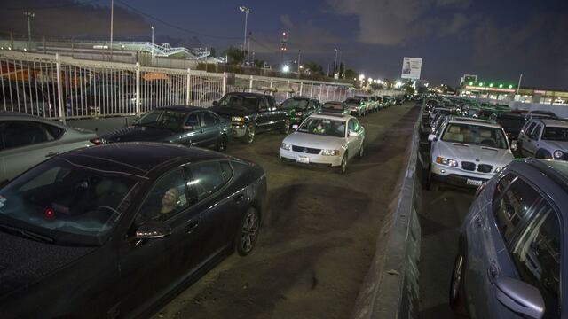 Frontera México-Estados Unidos en Tijuana