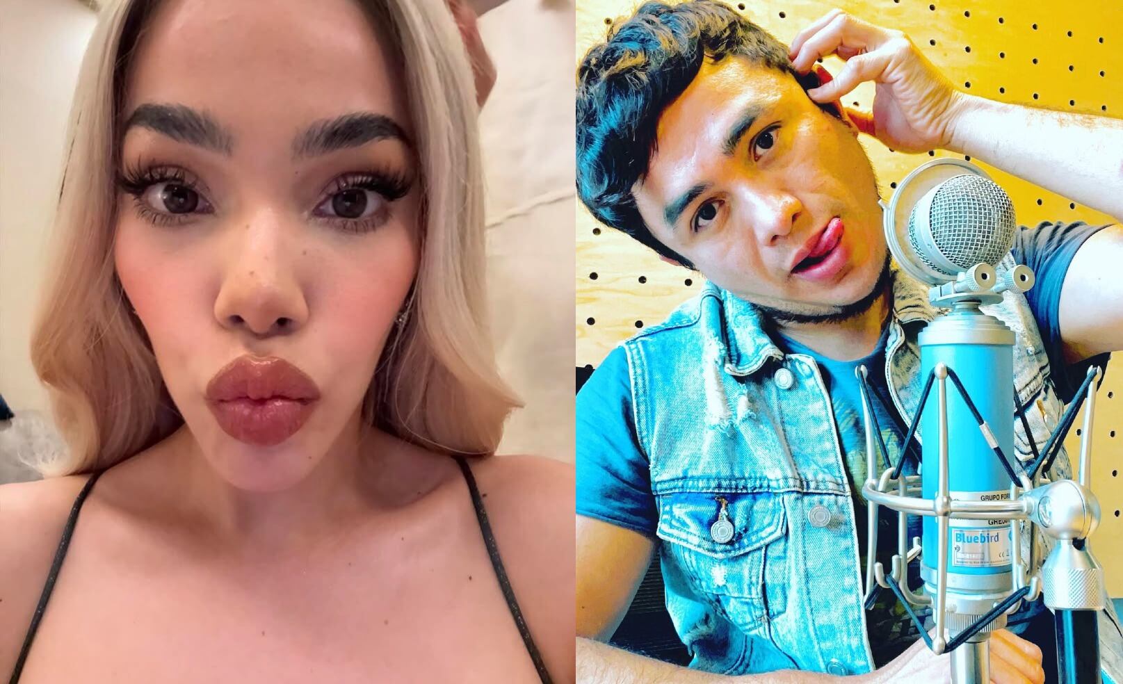 Gabriel Cuevas y Kenia Os