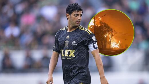 Carlos Vela revela que perdió su casa por los incendios en Los Ángeles
