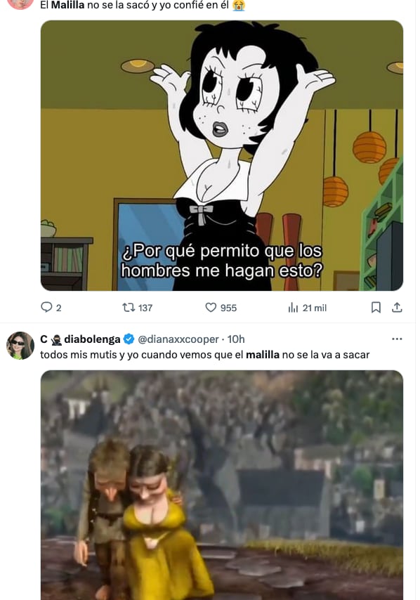 Fans de El Malilla lo cancelan porque no se sacó lo que ellas querían.