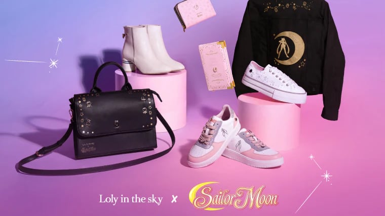 Sailor Moon se une a Loly in the Sky con irresistible colección de zapatos, ropa y accesorios