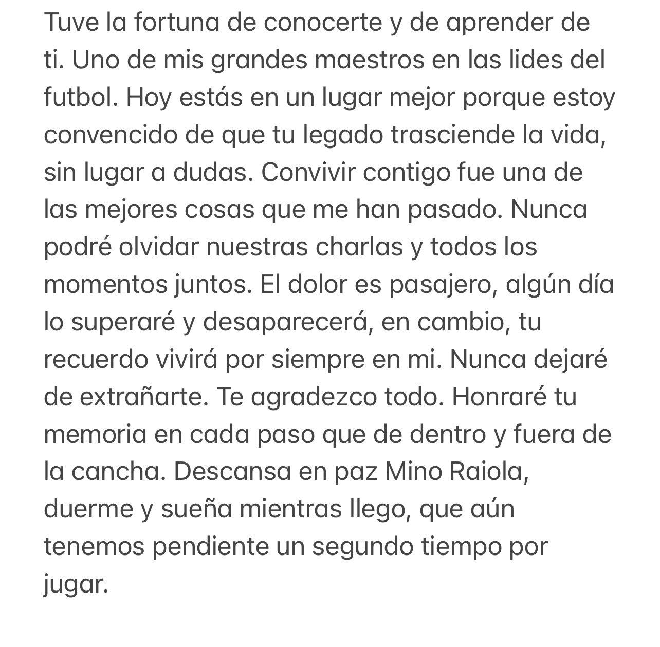 Mensaje de Hirving Lozano a Mino Raiola