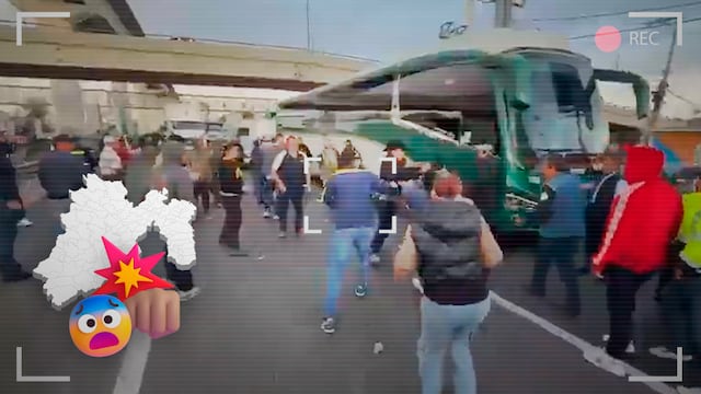 México-Toluca: automovilistas y familias buscadoras se enfrentan tras 20 horas de bloqueo