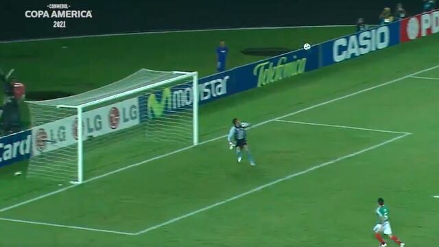 Messi gol a Oswaldo Sánchez