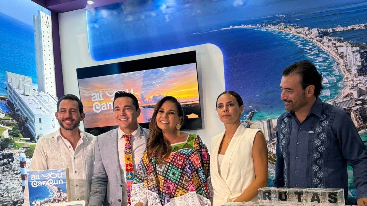 Ana Paty Peralta inaugura stand de Cancún en Tianguis Turístico 2026 en Acapulco