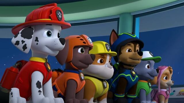 Paw Patrol salva a un alcalde de chocolate