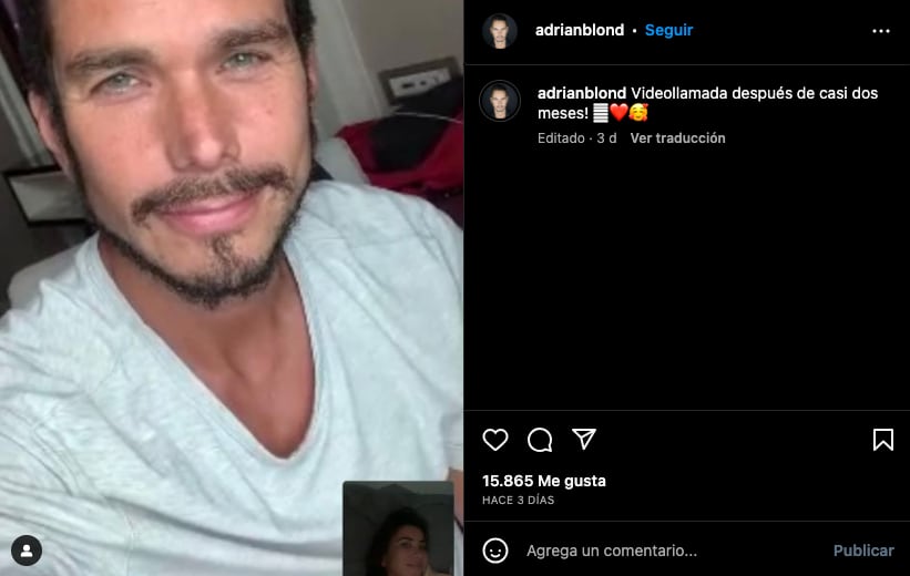 Adrián Rubio y Mariazel hablan después de dos meses de separación por La Isla 2023