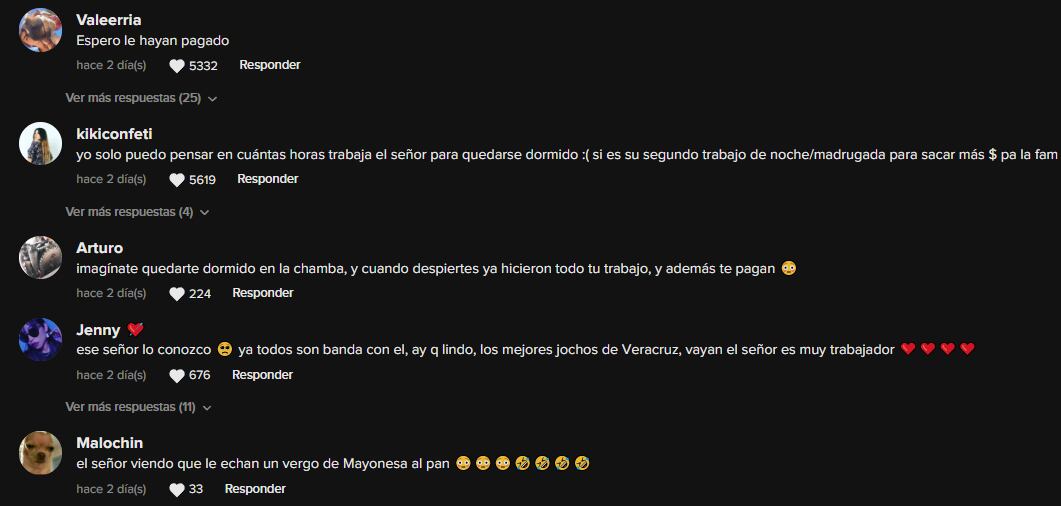 Reacciones al señor de los hot dogs que se quedó dormido y le ayudaron a vender