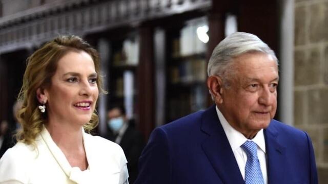 Beatriz Gutiérrez y AMLO