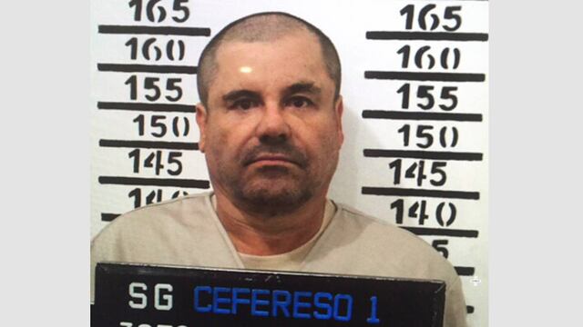 Ficha de Joaquín Guzmán Loera en el penal del Altiplano.