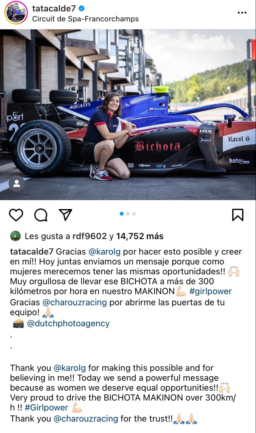 Tatiana Calderón.