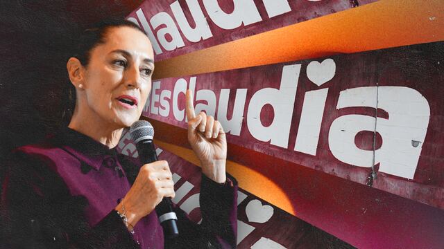 INE ordena borrar pintas a favor de Claudia Sheinbaum