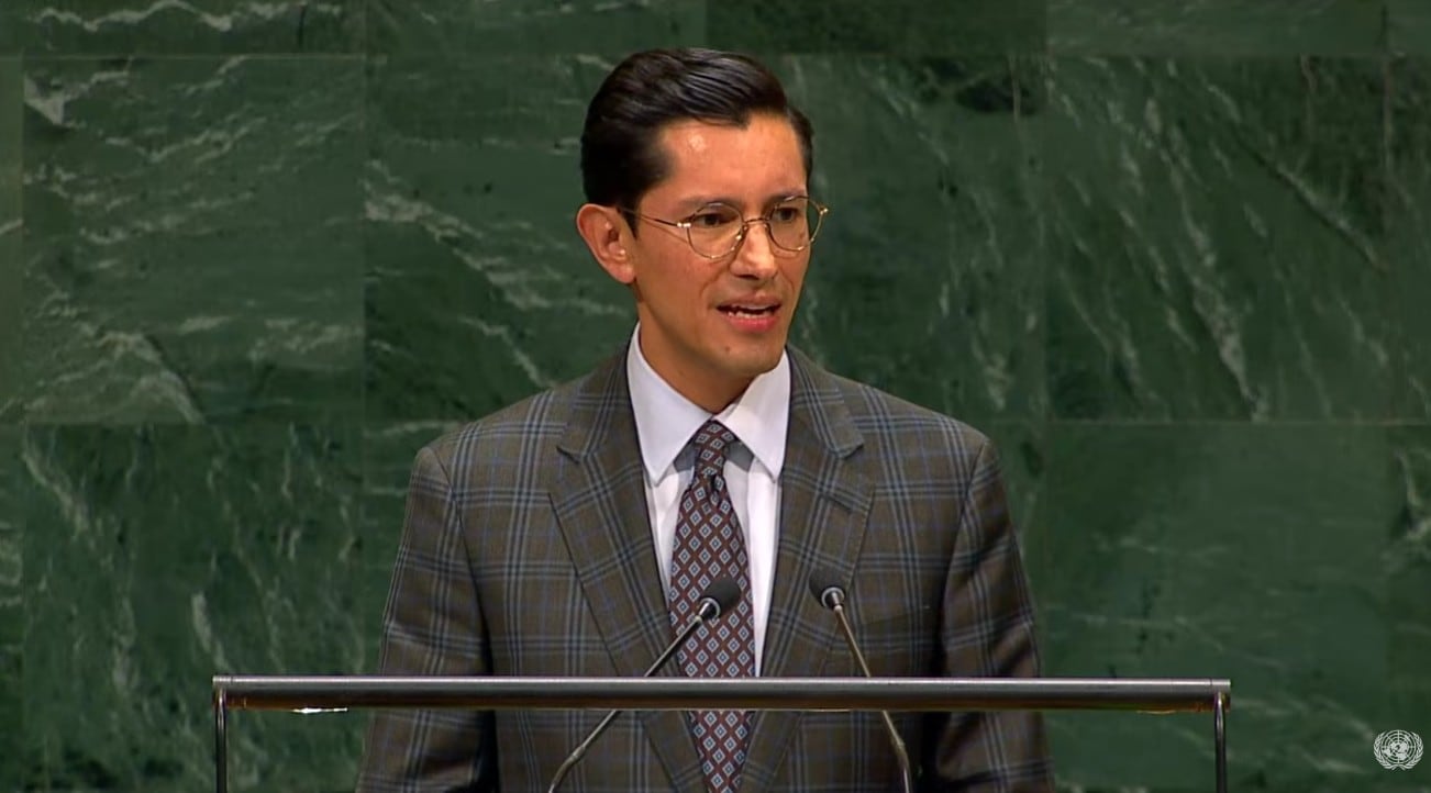 “No llegó sola”: Roberto Velasco destaca a Claudia Sheinbaum como primera presidenta de México ante la ONU