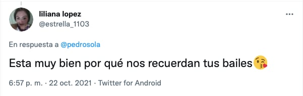 Comentarios a Pedro Sola (Twitter)