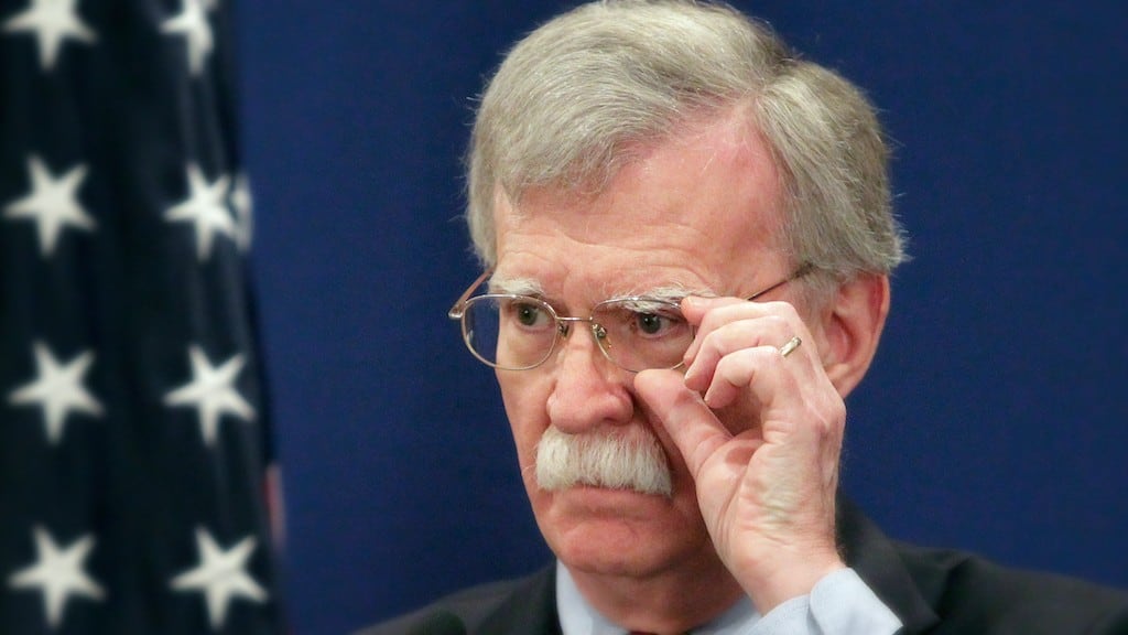 John Bolton, asesor de seguridad nacional de EU