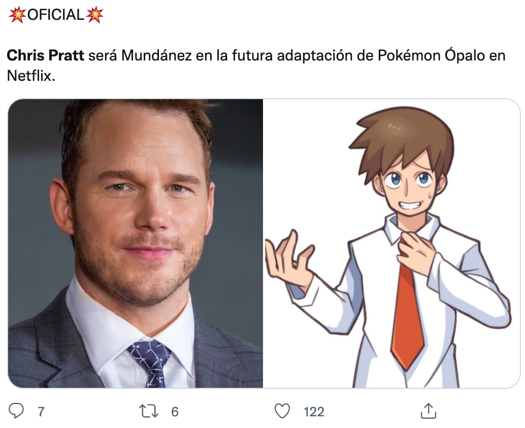 Memes sobre que Chris Pratt será Garfield