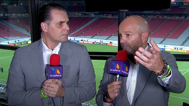 Luis García y Christian Martinoli