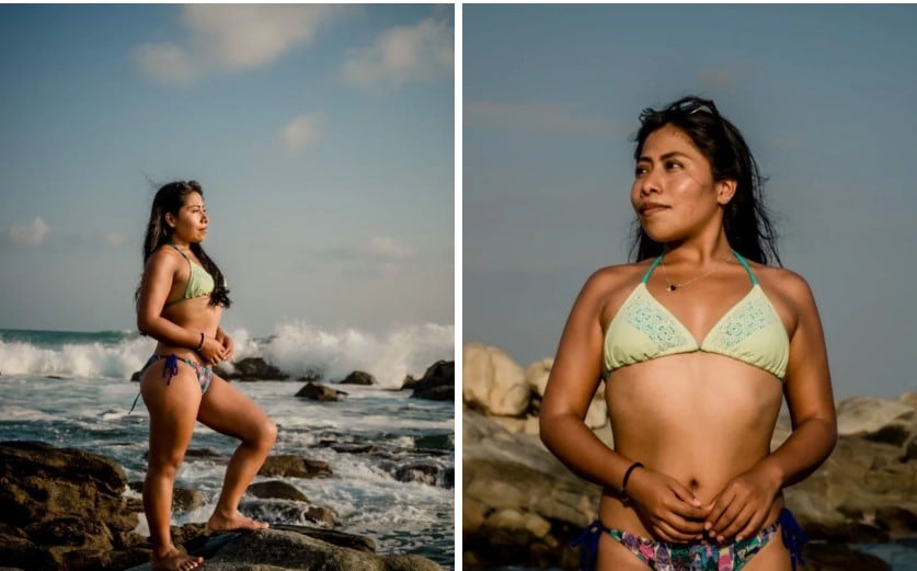 Yalitza Aparicio en bikini