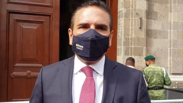 Silvano Aureoles se va de Palacio Nacional