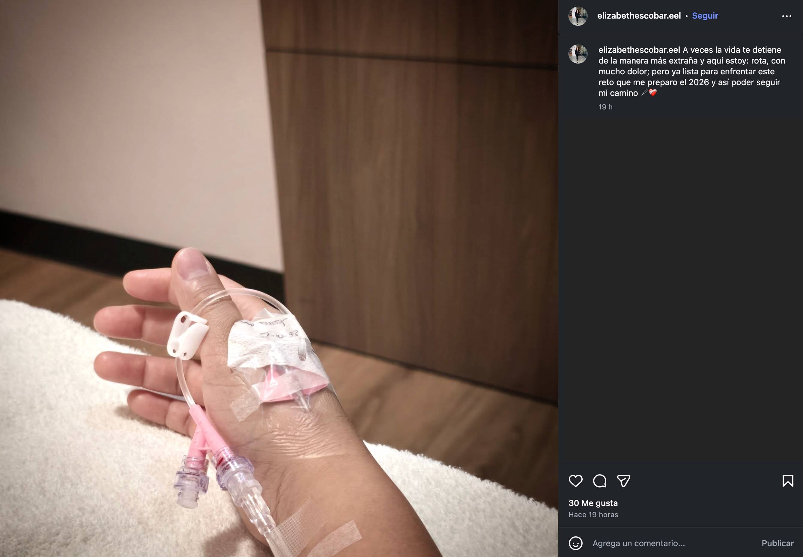 Elizabeth Escobar, reportera de Venga la Alegría, es hospitalizada