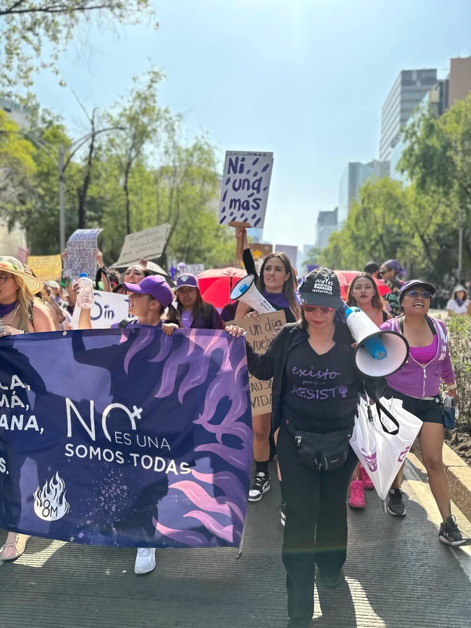 Marcha por el Día Internacional de la Mujer 2024