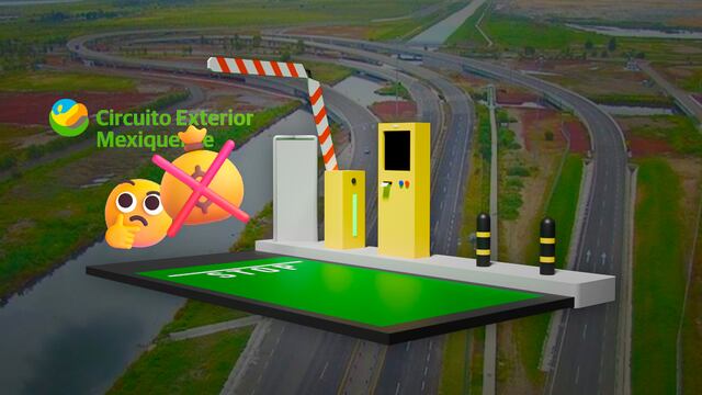 Instalan caseta de peaje al AIFA pese a supuesta gratuidad en conexión al Circuito Exterior Mexiquense