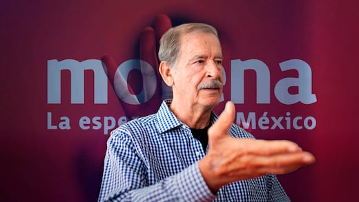 Vicente Fox llama a unir a la oposición para terminar con la corrupción de Morena