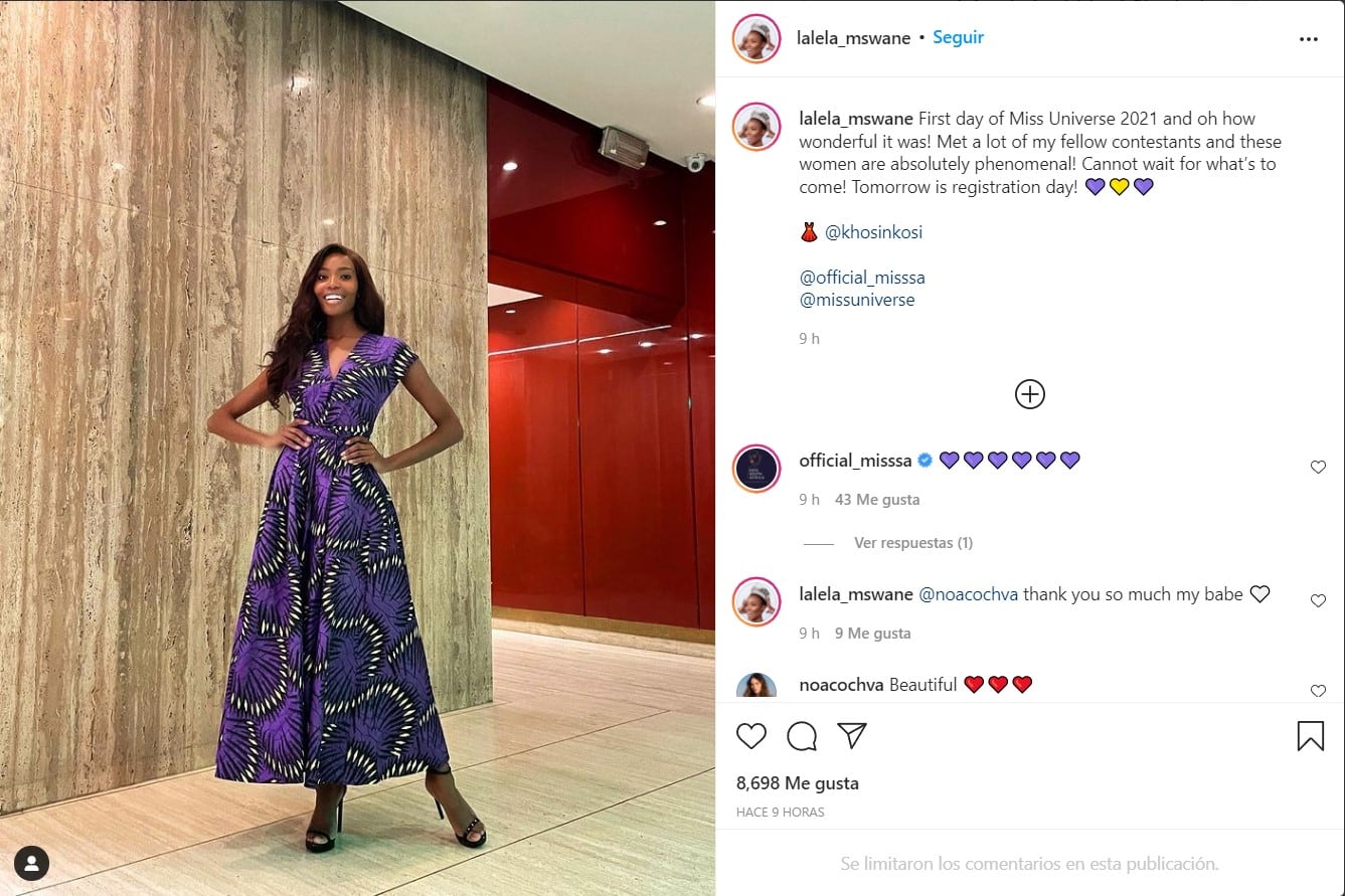 Lalela Lali, Miss Sudáfrica 2021