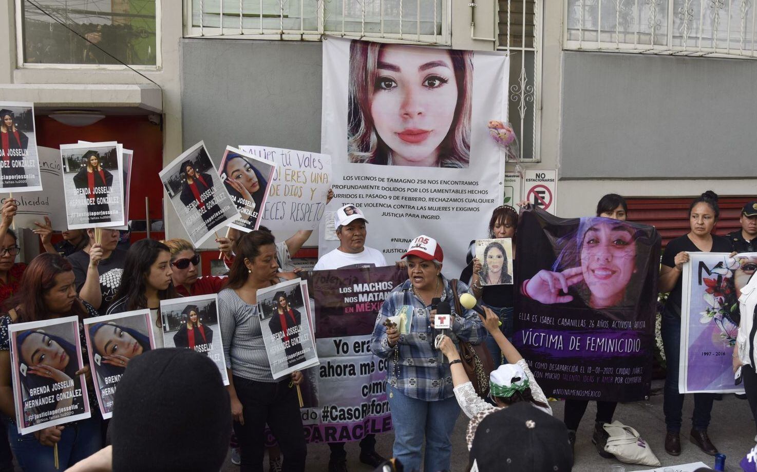 Protesta feminicidio Ingrid Escamilla