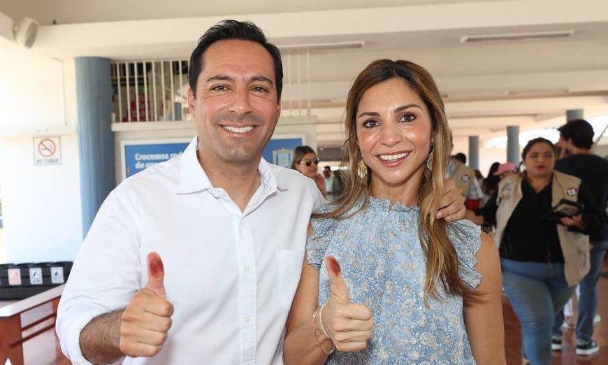 Mauricio Vila acude a votar en las elecciones Yucatán 2024