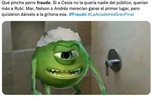 Memes del supuesto fraude en La Academia