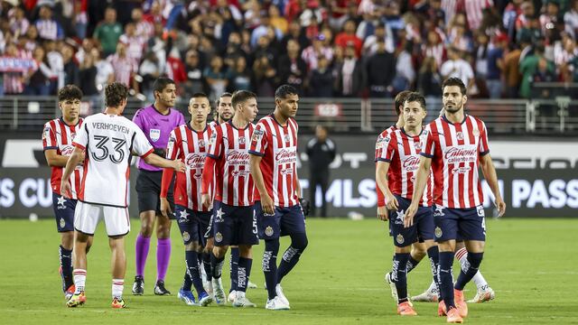 Chivas vs San Jose Earthquakes en la Leagues Cup.