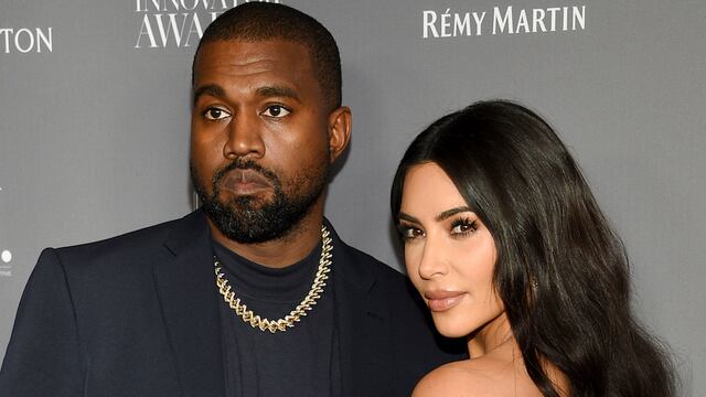 Kanye West y Kim Kardashian