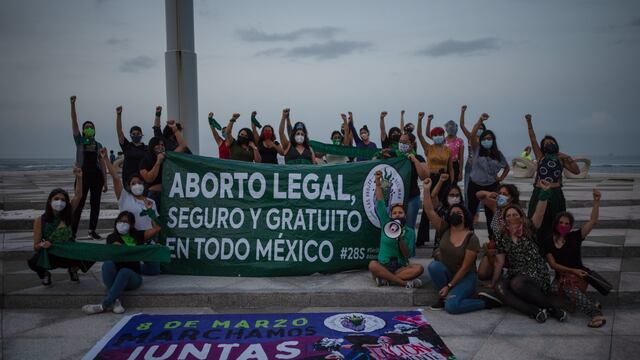 Protesta por el Aborto Legal en Veracruz