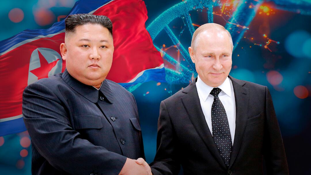 Kim Jong Un ordena limpiar rastros tras reunión con Vladimir Putin para proteger su ADN