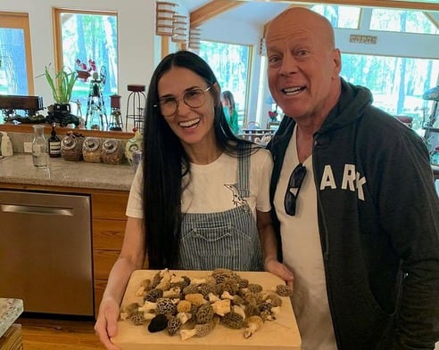 Bruce Willis y Demi Moore