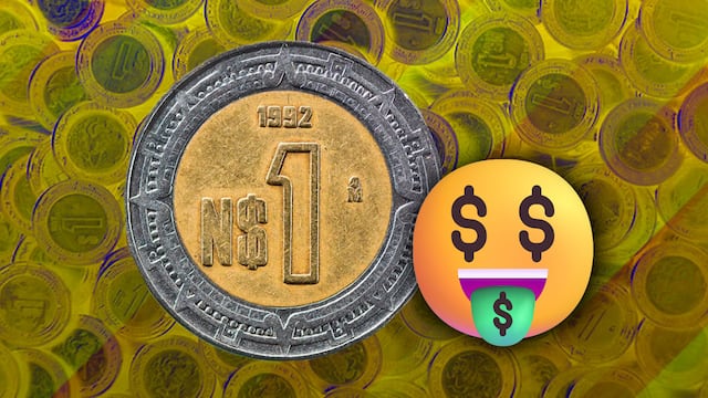 Moneda de 1 peso vale 650000 pesos