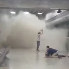 imágenes tras el terremoto de 7.1 en Venezuela
