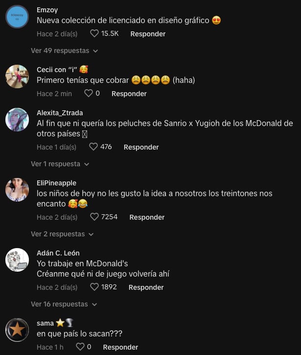 Critican los juguetes coleccionables de la cajita feliz McDonalds