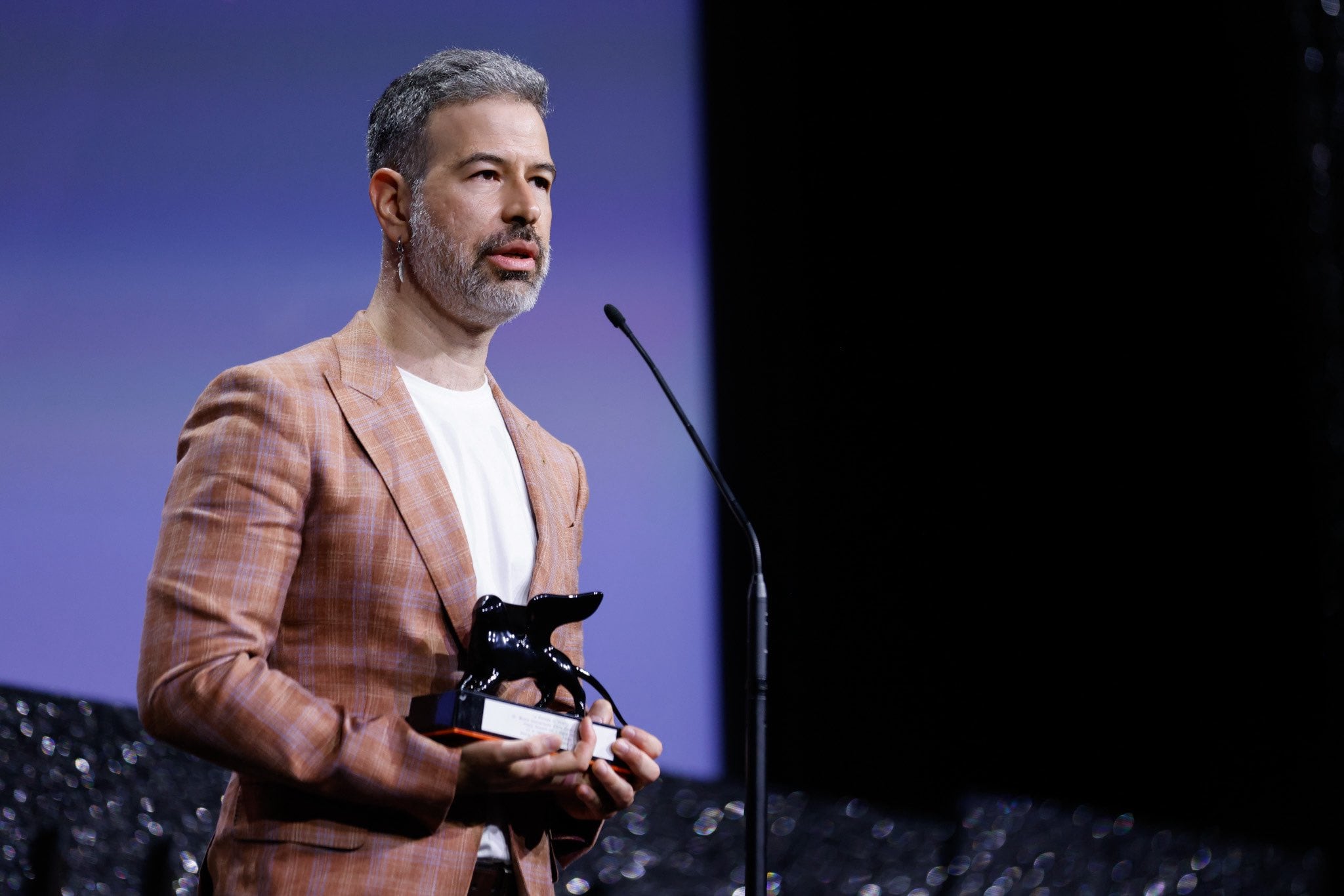 David Pablos en el Festival de Cine de Venecia 2025