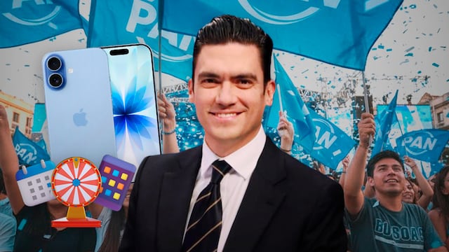 Jorge Romero anunció que el PAN rifará un iPhone 17 para los jóvenes que se afilien.