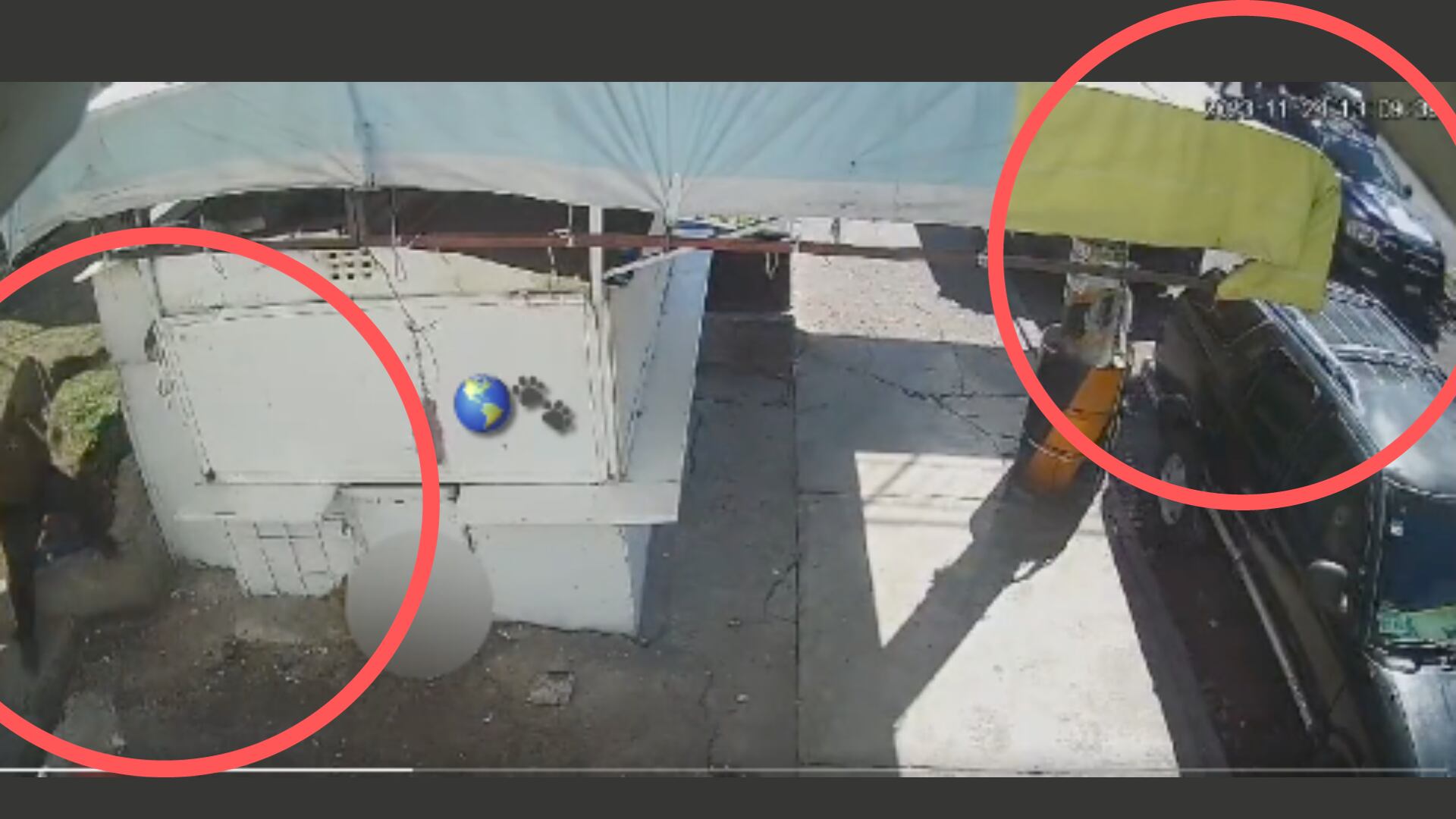 Ataque a Taquito mientras pasaba patrulla